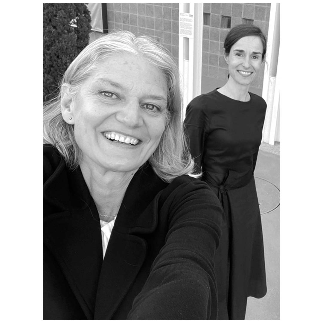 Mona Kuhn and Silvia Perea black and white photo